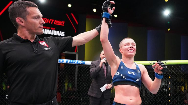 Monster Energy’s Rose Namajunas Defeats Amanda Ribas at UFC Vegas 89 – MMA News